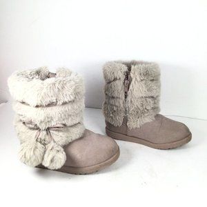 Makalu Kids Cozy Land Winter Boots Grey Size 10